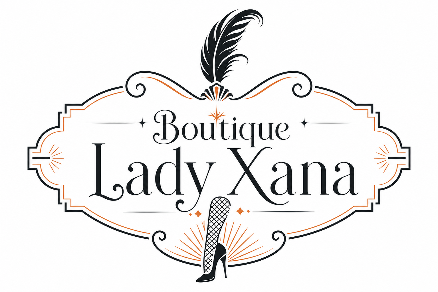 logotipo boutique lady xana