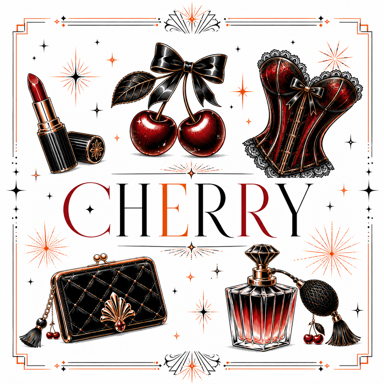 Colección Cherry Pin-Up de Boutique Lady Xana
