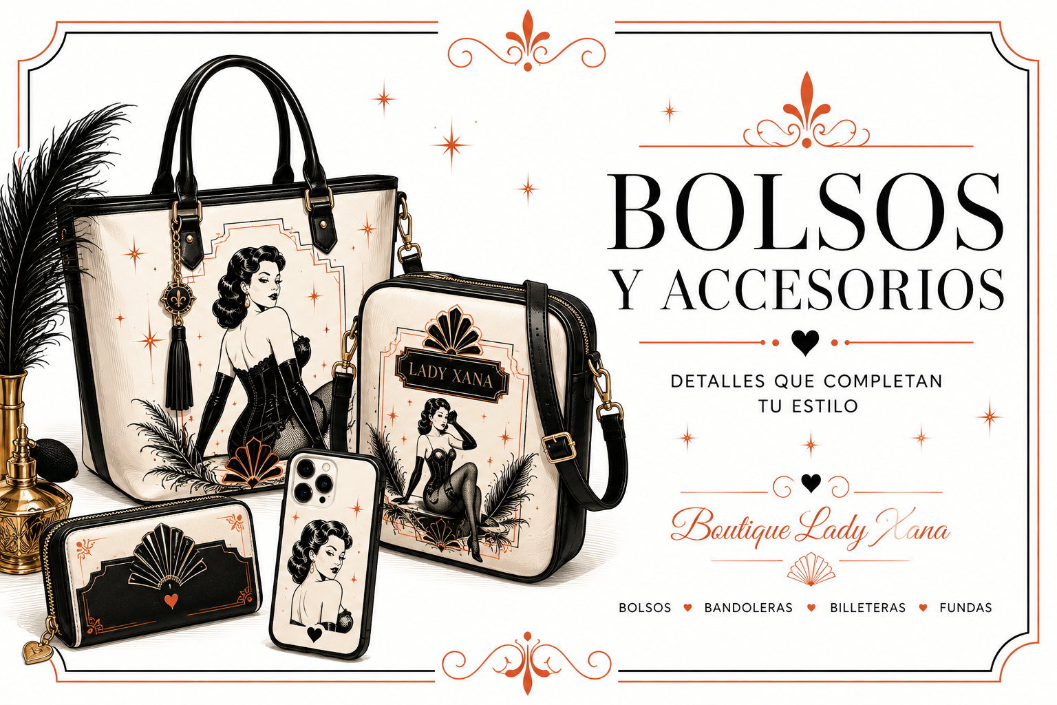 Bolsos y accesorios de Boutique Lady Xana
